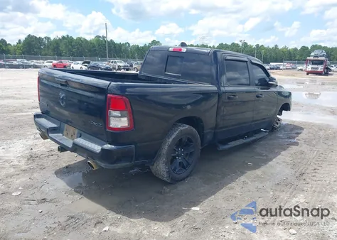 2021 Ram 1500 Big Horn 4X4 5'7 Box from USA, damaged, VIN 1C6SRFFT7MN649426